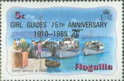 [The 75th Anniversary of the Girl Guides, type RA2]