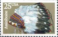 [Indian Headdresses Booklet Issue, type BTW]