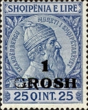 [Skanderbeg Issue of 1913 Surcharged, type I3]