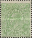 [King George V - Different Watermark, type B17]