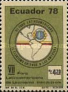 [The 7th Meeting of Latin American Lions, type BMM]