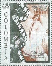 [Airmail - The 100th Anniversary of Motion Pictures, type BMV]