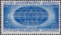 [The 57th Inter-Parliamentary Conference New Delhi, type KV]