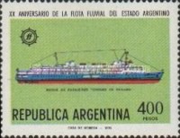 [Ships - The 20th Anniversary of the Argentine River Fleet, type AOY]