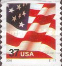 [U.S. Flag - Self-Adhesive Coil Stamp, type ECT10]