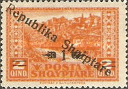 [No. 113-119 With Different Overprint, type AL]