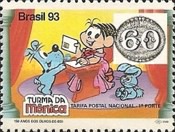 [The 150th Anniversary of the First Brazilian Stamps - No Value Expressed - Cartoon Characters, type CRG]