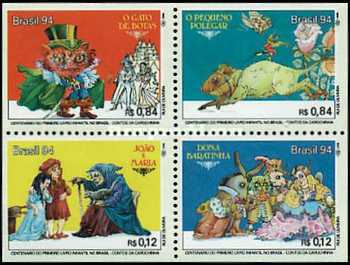 [The 100th Anniversary of the Publication of "Fairy Tales" by Alberto Figueiredo Pimentel, First Brazilian Children's Book, type ]