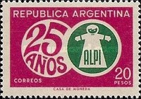 [The 25th Anniversary of the "Fight Against Polio Association" - A.L.P.I., type AAI]