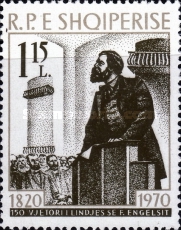 [The 150th Anniversary of Friedrich Engels' Birth, type AKC]