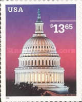 [U.S. Capitol at Dusk Express Mail - Self-Adhesive, type EEE]