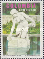 [Airmail - "La Rebeca" Monument, Centenary Park, Bogota, type AKI]