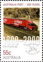 [The 200th Anniversary of the Australian Post, type DEP]