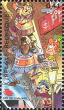 [Charity Stamps - Red Cross, type CQU]