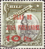 [Various Stamps Overprinted "ISLAS DE JUAN FERNANDEZ" and Surcharged, type T]