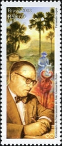 [The 100th Anniversary of the Birth of Joao Guimaraes Rosa, type ECZ]