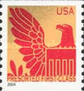[American Eagle - Self-Adhesive Coil Stamps - Inscription "2004" (25 cents), type EJI11]