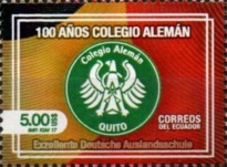 [The 100th Anniversary of the German School of Quito, type EOW]