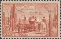 [The 100th Anniversary of the Gadsden Purchase, type SO]