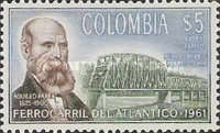 [Airmail - Completion of Colombia Atlantic Railway, type ACY1]