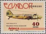 [The 60th Anniversary of Avianca National Airline, type BXX]