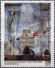 [Airmail - America - The 500th Anniversary of Discovery by Christopher Columbus, type BIA]