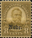 [Overprinted "Nebr." - Rotary Press Printing, type HI]