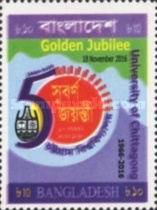 [The 50th Anniversqary of the University of Chittagong, type AQL]