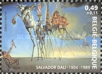 ["The Temptation of Saint Anthony" by Salvador Dali, type CTZ]