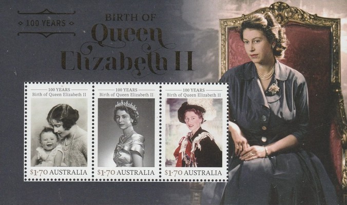 [The 100th Anniversary of the Birth of Queen Elizabeth II, 1926-2022, type ]