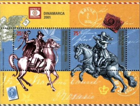 [International Stamp Exhibition "HAFNIA 01" - Copenhagen, Denmark, type ]