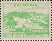 [Airmail - The 25th Anniversary of the First Airmail Service in America, type NW]