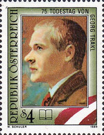 [The 75th Anniversary of the Death of Georg Trakl, type BFG]