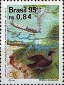 [Brazilian-Portuguese Stamp Exhibition "Lubrapex 95" - Sao Paulo, Brazil - Fauna of the Tiete River Valley, type CWG]