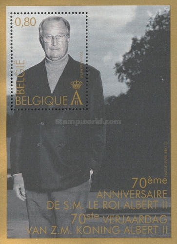 [The 70th Anniversary of the Birth of King Albert II, type ]