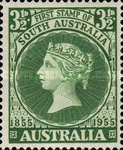 [The 100th Anniversary of the First Stamp in South Australia, type EK]