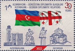 [The 30th Anniversary of Diplomatic Relations with Georgia, type BHS]
