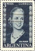 [Eva Peron - Inscription "EVA PERON", type MK7]