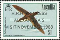 [Number 655, 656, 658 & 686 Overprinted "H.R.H PRINCESS ALEXANDRA`S VISIT NOVEMBER, 1988", type YM3]