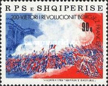 [The 200th Anniversary of the French Revolution, type BLX]