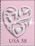 [Hearts - Self-Adhesive Booklet Stamps, type FDD]