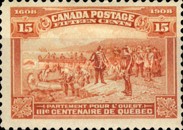 [The 300th Anniversary of the Founding of Quebec, type AB]