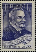 [The 100th Anniversary of the Birth of Joao Capistrano de Abreu, 1853-1927, type ADI]