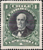 [Personalities - Inscribed "CHILE CORREOS", type AX]