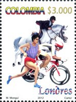 [Olympic Games - London, England, type CPY]