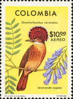 [Airmail - Birds and Flowers, type ANX]