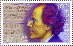 [The 150th Anniversary of the Birth of Gustav Mahler, type CUE]