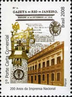 [The 200th Anniversary of the Arrival of the Portuguese Royal Family in Brazil - National Press, type ECR]