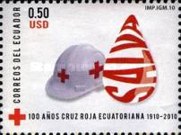 [The 100th Anniversary of Ecuadorian Red Cross, type DPE]