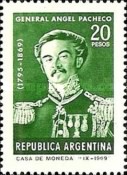 [The 100th Anniversary of the Death of General Angel Pacheco, type ABI]